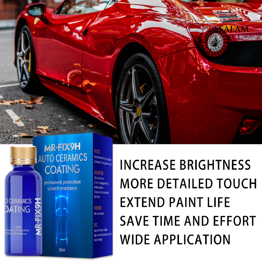 Dung Dịch Phủ Bóng Vết Trầy Kính Xe Hơi 30 / 50ml Chuyên Dụng