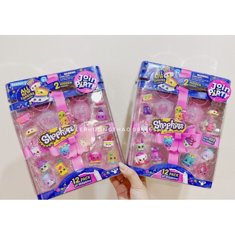 Bữa Tiệc Shopkins fullbox chính hãng