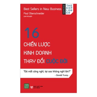 Sách - 16 chiến lược kinh doanh thay đổi cuộc đời - TTR Bookstore