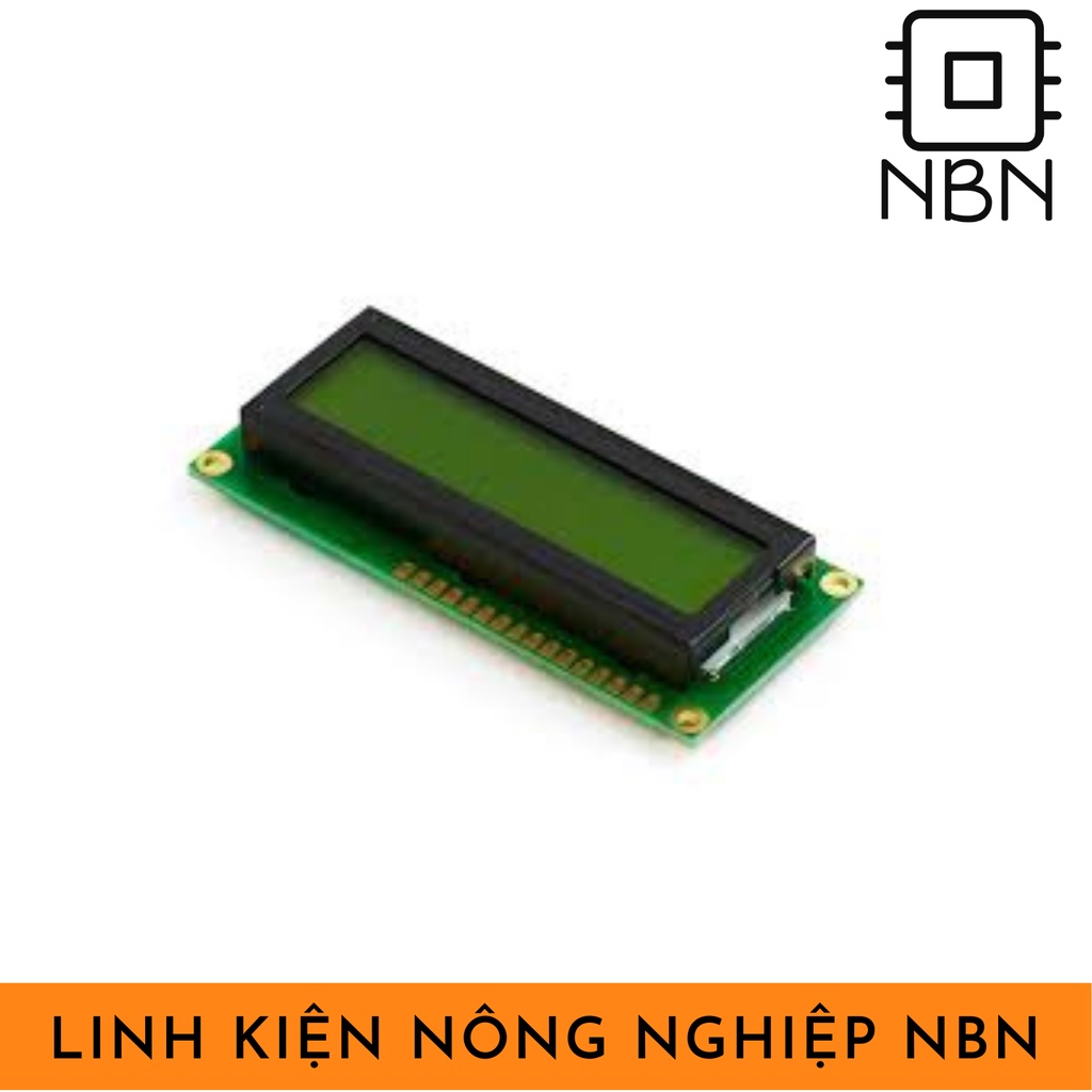 Màn hình LCD16x2 5V màu xanh lá có kèm I2C