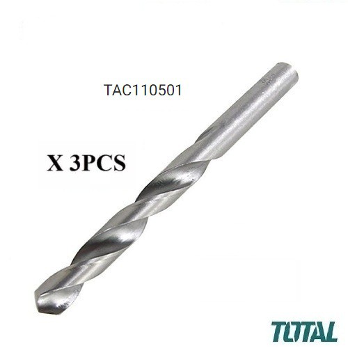 BỘ MŨI KHOAN SẮT TOTAL TAC110501