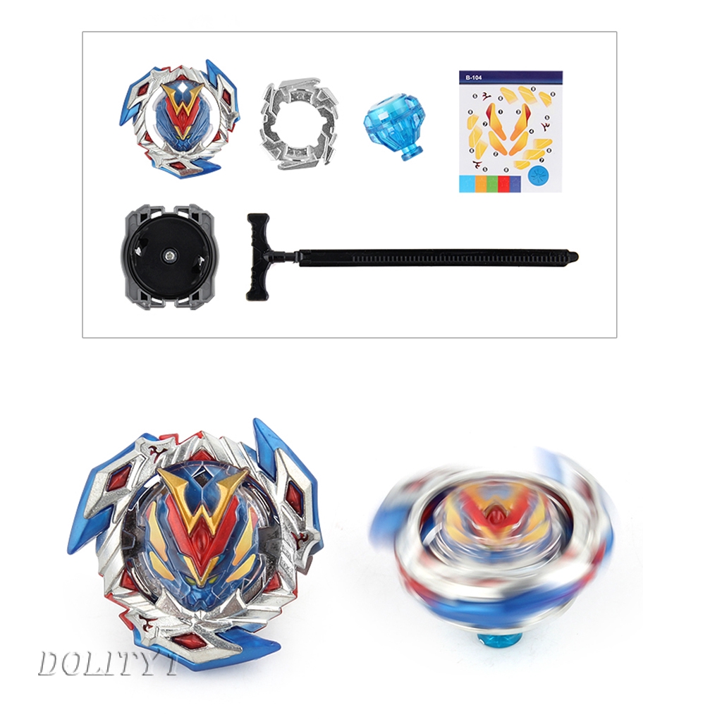 Set đồ chơi con xoay Winning Valkyrie 12.VI B-104 kèm bệ phóng