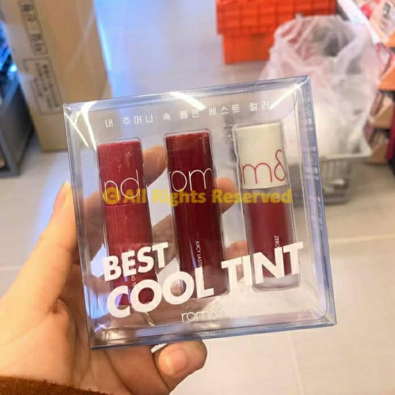 [Mini Size] Set 3 Son Mini Tint Lì Romand Best Tint Edition