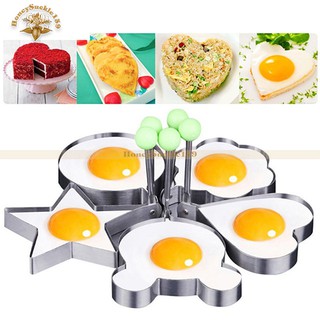 Bộ 4 Khuôn Rán Trứng Tạo Hình Cỡ To