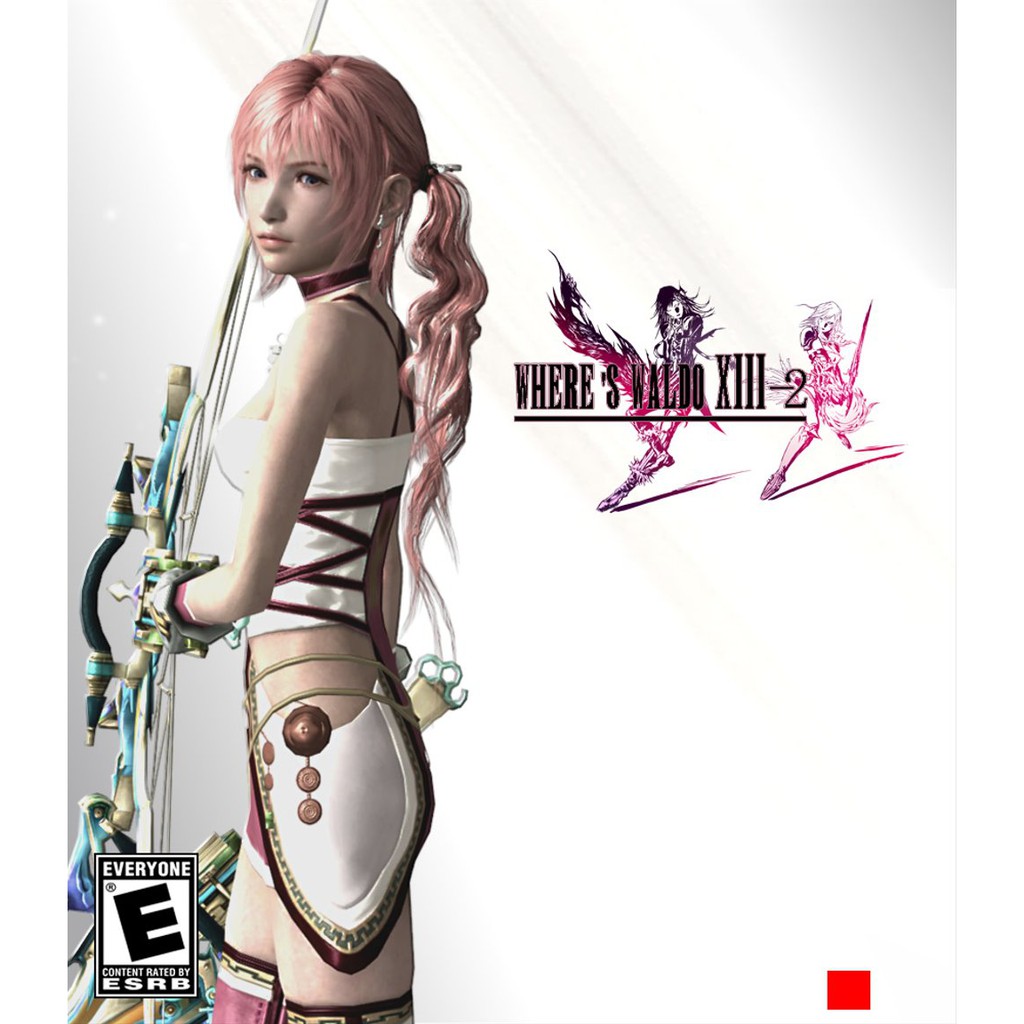 Mô Hình Nhân Vật Trong Game Final Fantasy Xiii 2 Chất Lượng Cao