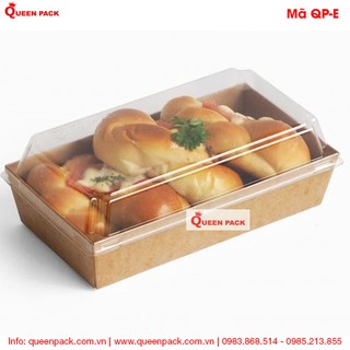 Hộp giấy đựng bánh chữ nhật