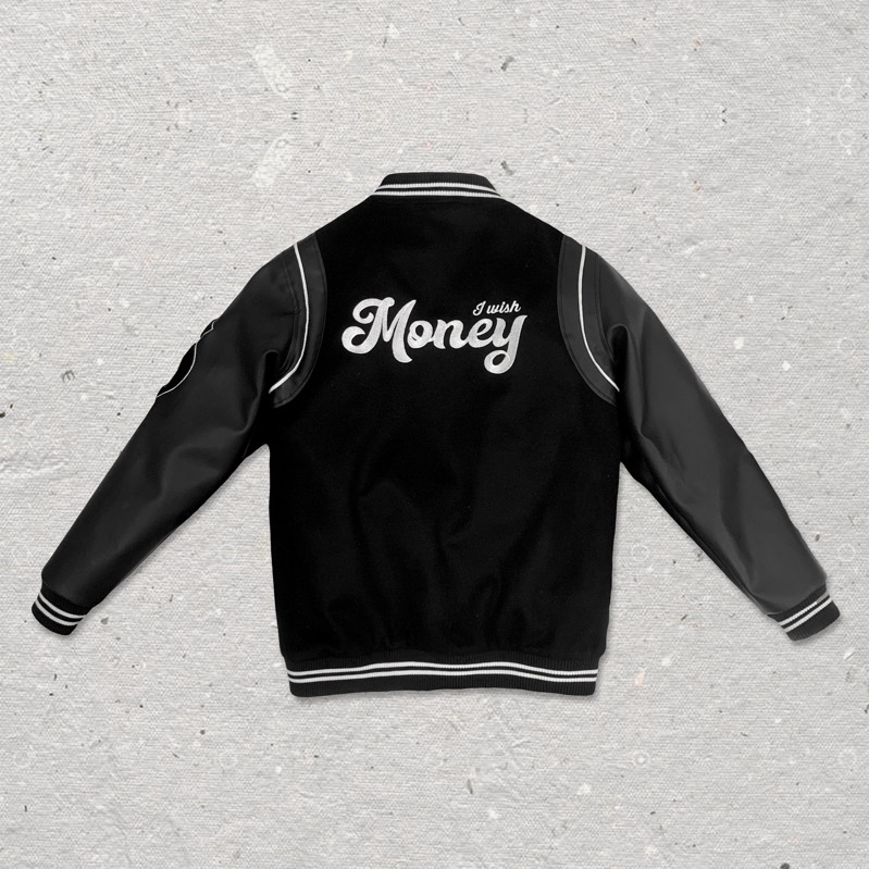👏🏼 Áo khoác da 😗 varsity jacket MONEY | ÁO KHOÁC UNISEX NAM NỮ FIT 40-75KG