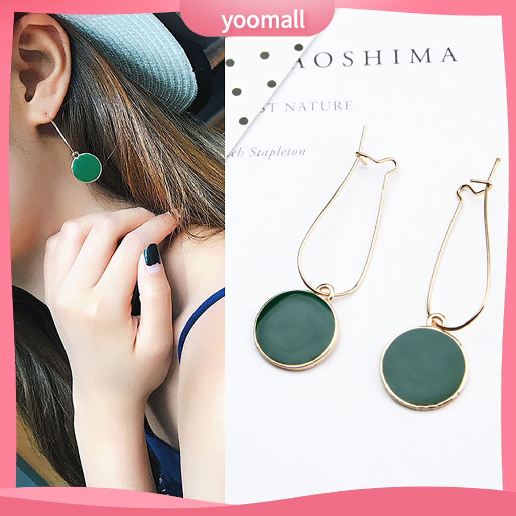 Khuyên tai nữ trang dáng dài tạo hình độc đáo xinh xắn