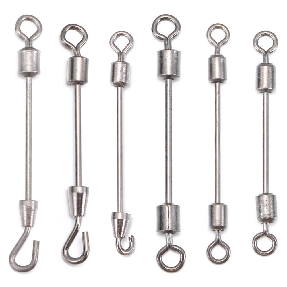 MUVAKO Móc Nối Dài Bằng Thép Không Gỉ Cho Cần Câu Cá