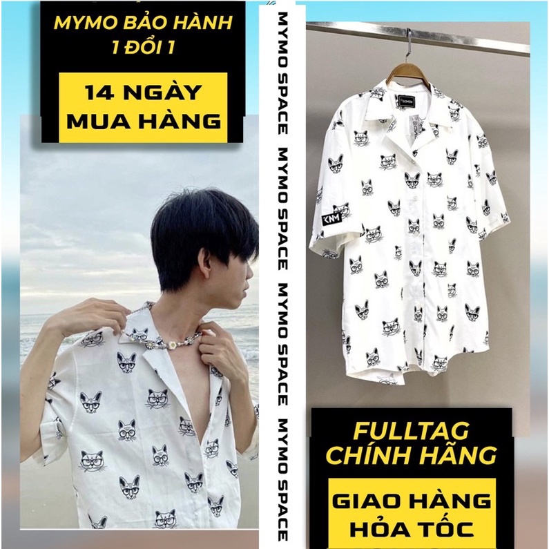 [FULLTAG CHÍNH HÃNG] Áo Sơmi MENDE THE CAT FULLTAG | Sơ Mi Lụa Mềm CNK 100% | CHUẨN CAO CẤP 1:1 LOCAL BRAND