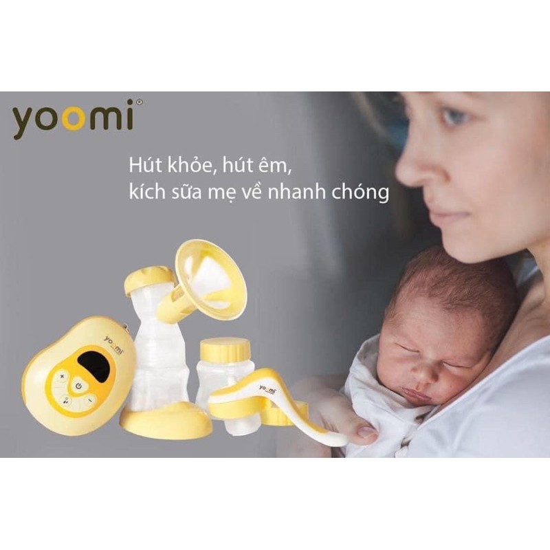 Máy hút sữa điện đơn Yoomi 3 trong 1