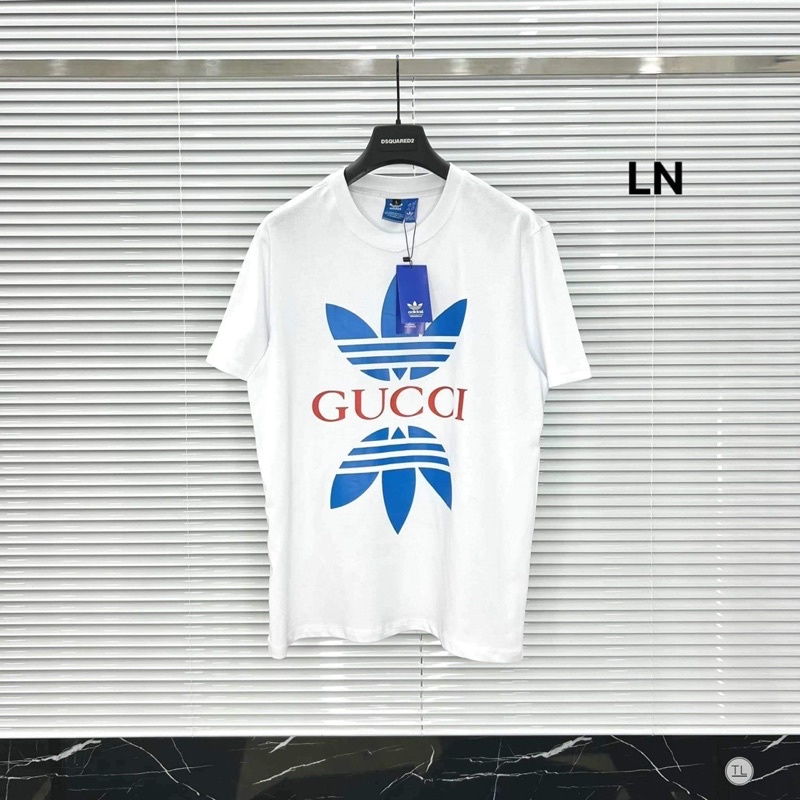 Áo phông 2 hoa to GUCC DA6