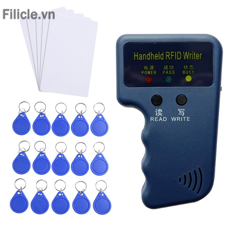 Máy sao chép thẻ ID RFID cầm tay 125KHz