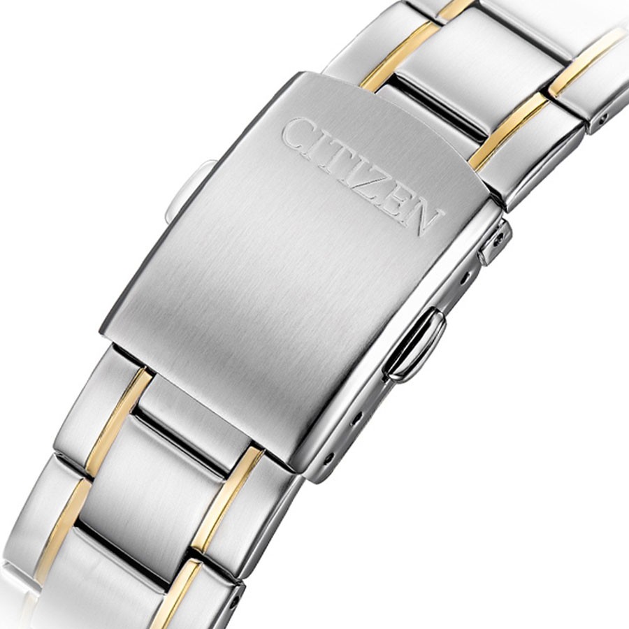 Đồng Hồ Nam Citizen Dây Thép Không Gỉ NH7524-55A - Mặt Trắng