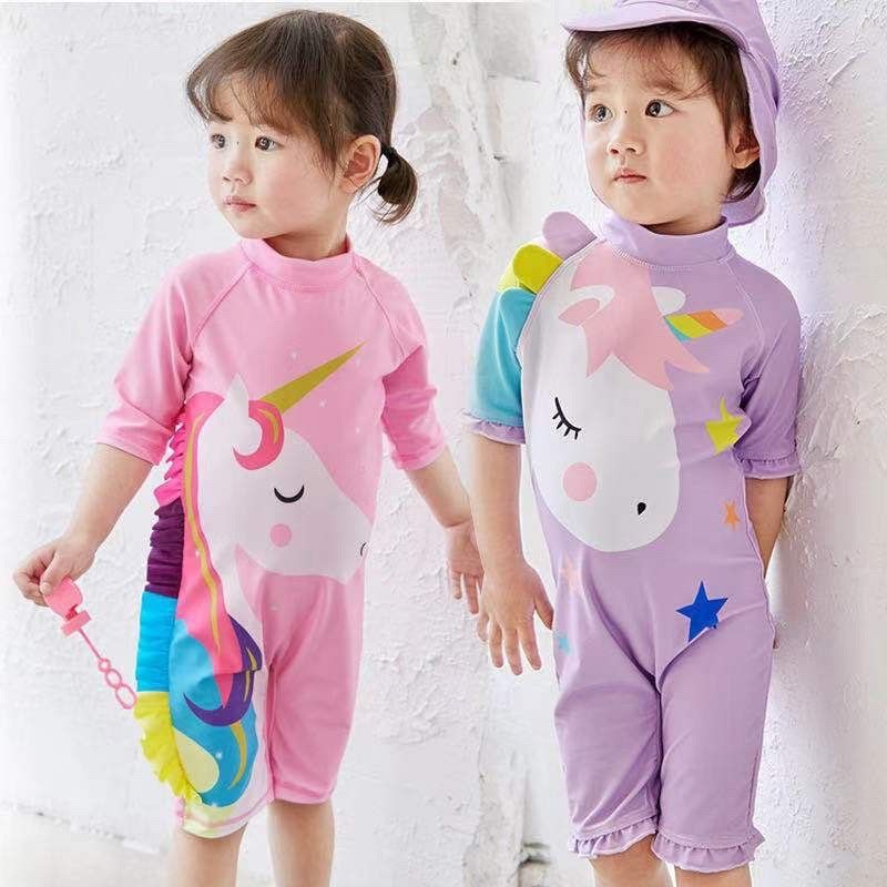 Nini_kids: Bộ bơi cho bé gái, đồ bơi cho bé, bộ đồ đi biển