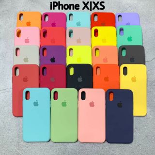 Ốp chống bẩn Silicon Simple Colour cho iPhone