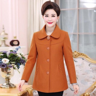 Áo khoác dạ trung niên nữ hàng Quảng Châu