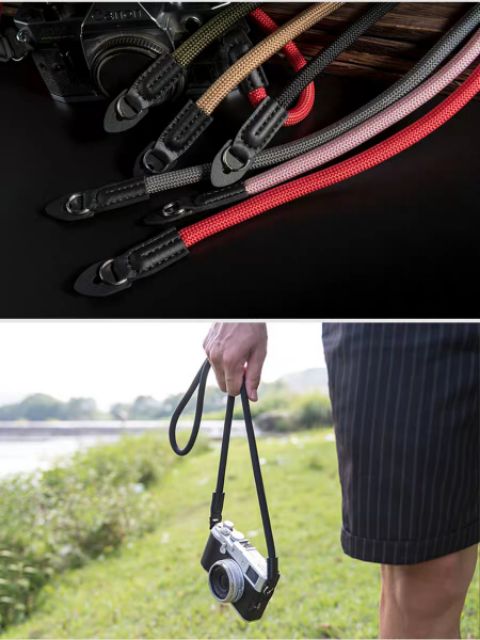 Dây đeo máy ảnh Strap tròn cao cấp 95cm
