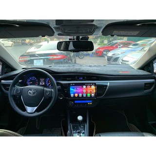 Thảm Taplo nhung lông cừu 3 lớp dành cho xe Toyota Altis 2016-2019