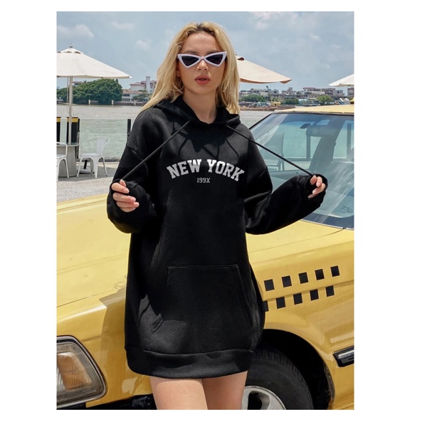 Áo Hoodie Nam Nữ New York, Vải Nỉ Ngoại Siêu Xịn, Anam Store