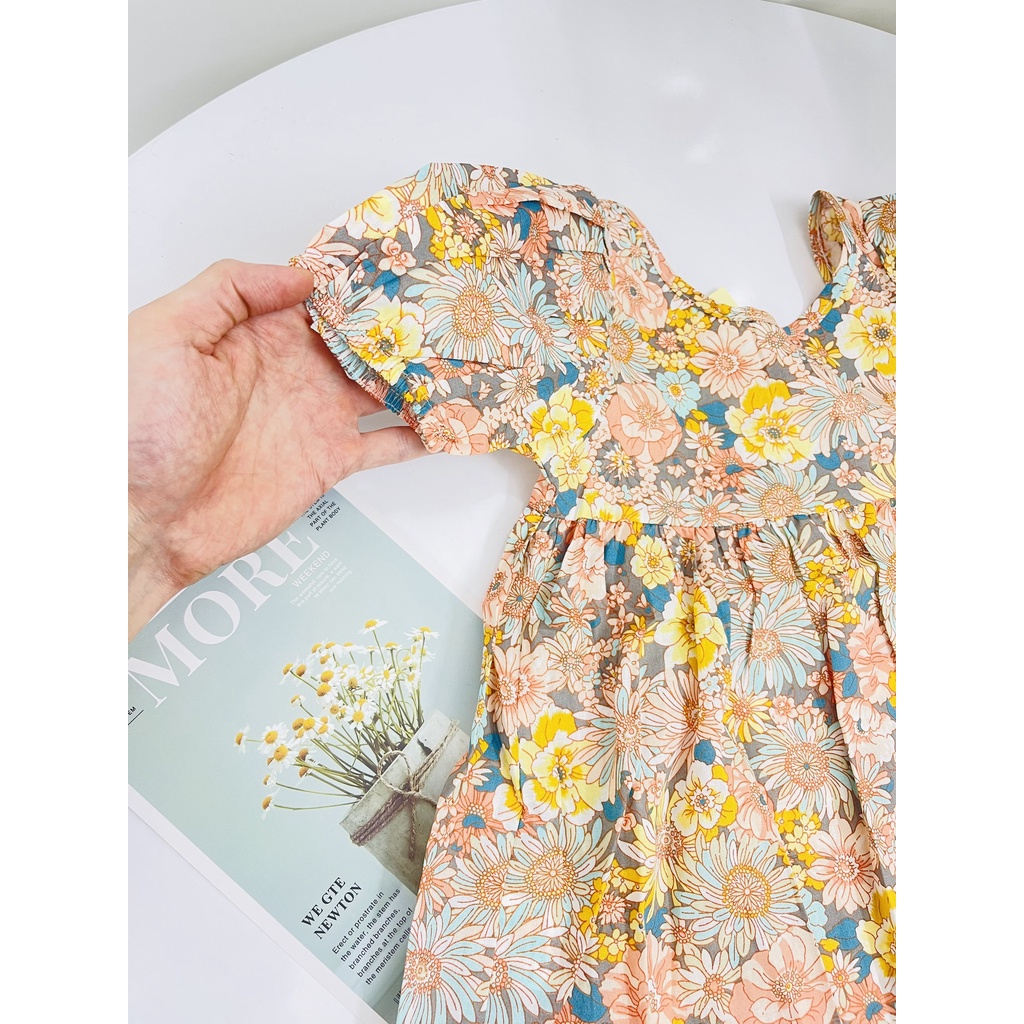 Váy Công Chúa Kiểu Dáng Trung Hoa, Mẫu Hot 2022 - Hàng Quảng Châu Cao Cấp (V8)