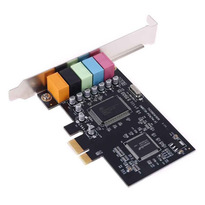 Thẻ Âm Thanh Pci-E 5.1 Kênh Cmi8738 Txc090 Chuyên Dụng Cho Máy Tính | BigBuy360 - bigbuy360.vn
