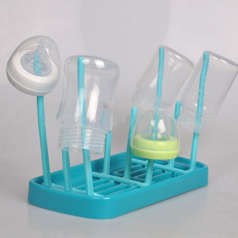 Giá Phơi Khô Bình Sữa Em Bé Thiết Kế Gấp Gọn Tiện Dụng