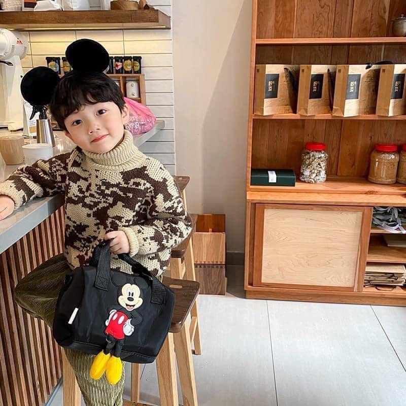 TÚI TRỐNG ĐEN MICKEY ĐEN SIÊU HOT