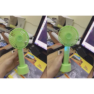 Quạt mini cầm tay để bàn cao cấp ( Kèm video ảnh thật )
