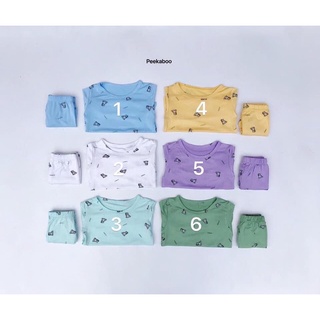 Bộ xuất hàn Peekaboo chất thun lạnh