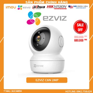 <SALE SỐC>Camera IP Wifi Ezviz C6N 2MP quay quét 360