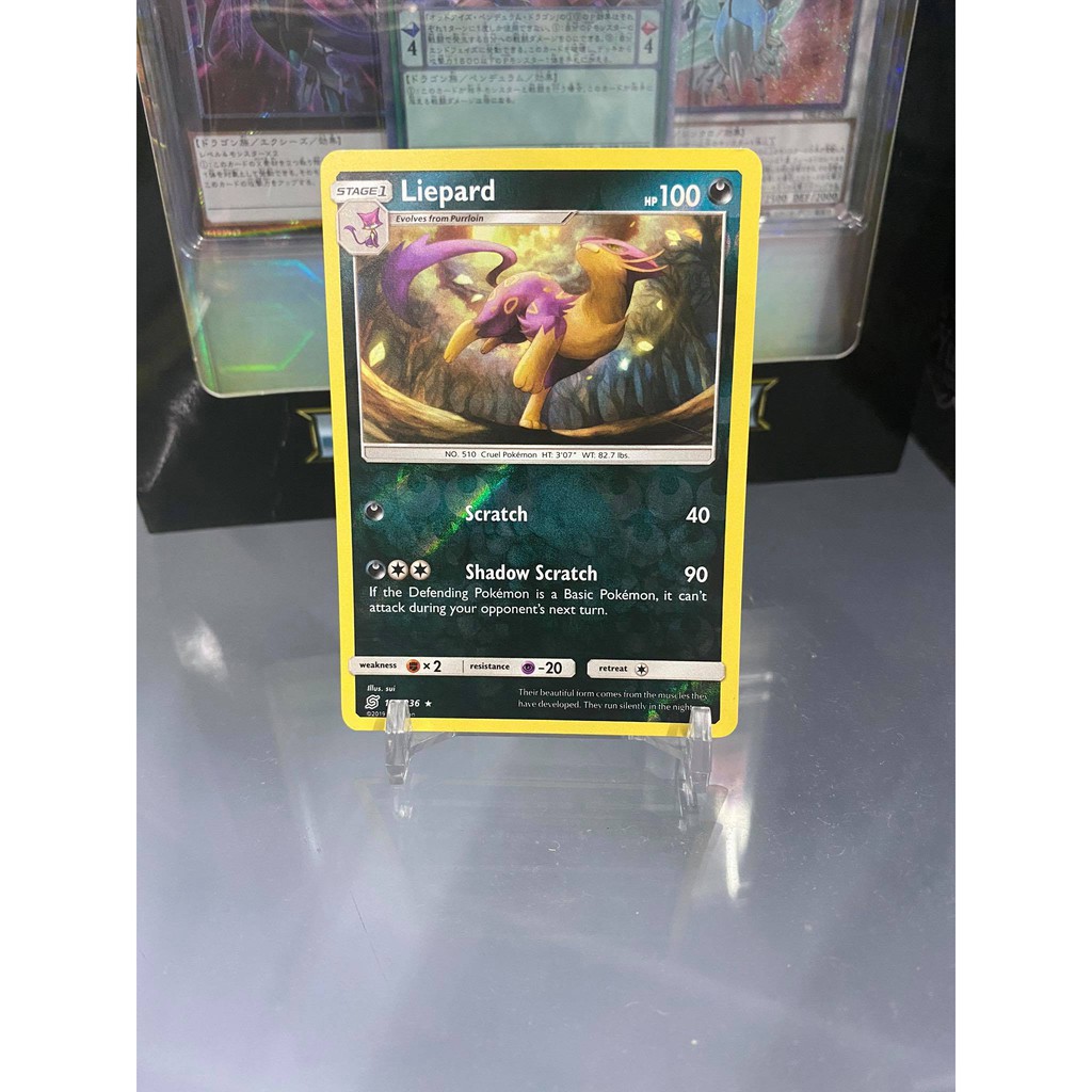 [ Dưa Hấu Yugioh ] Lá bài thẻ bài Pokemon Liepard