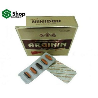 Viên uống bổ gan, mát gan Arginin Bcomplex extra -Tăng cường chức năng gan hiệu quả