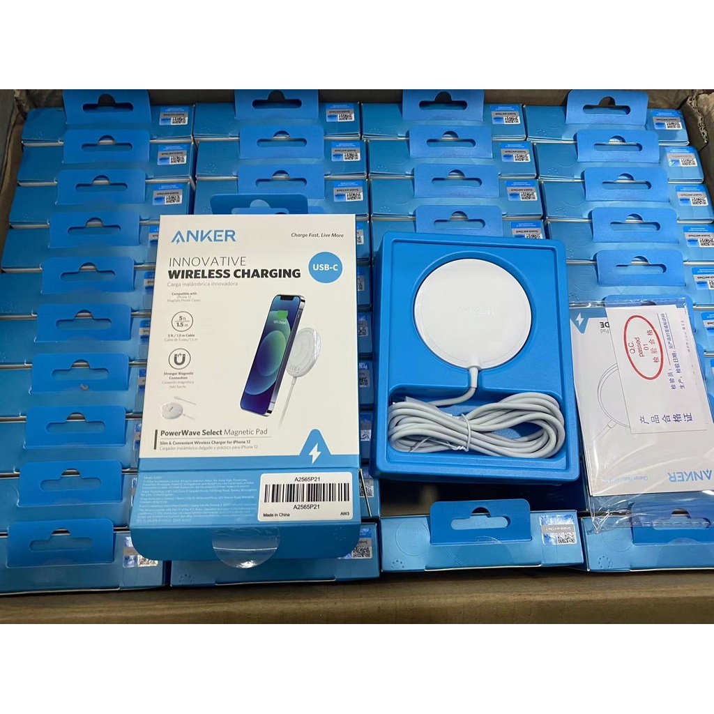 Sạc Không Dây Từ Tính Anker Magnectic 10w 1.5m - A2565