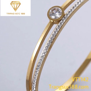 Vòng tay titan tinh tế VTT142