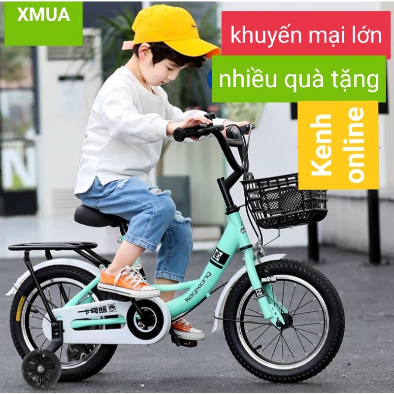 Xe đạp trẻ em Xaming mẫu mới 2021 cỡ 12 / 14/ 16/18/20 inch-tặng keemfphaanf quà lớn