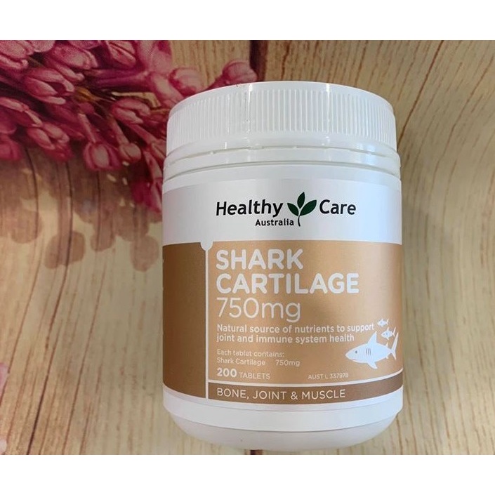 Healthy Care Shark Cartilage 750g 200v Úc [MẪU MỚI]