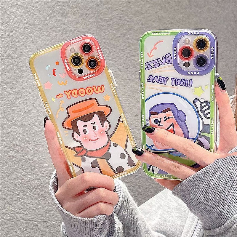 DISNEY Ốp Điện Thoại Tpu Dẻo Họa Tiết Toy Story Cho iPhone 11 12 13 pro Max XS X XR XS Max 7 8 6 6s plus SE 2020