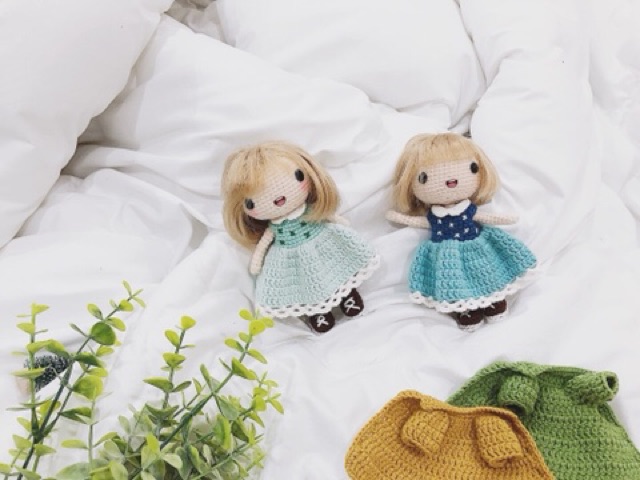 Set len làm búp bê