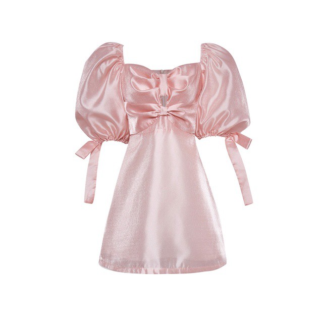 Đầm đi tiệc cổ vuông tay bồng siêu sang Pope Dress | BigBuy360 - bigbuy360.vn