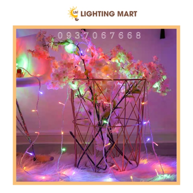 Dây led chớp nháy đủ màu 20m trang trí phòng ngủ, trang trí noel, lễ tết