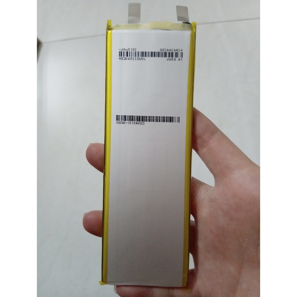 Cell Pin Lithium Polymer  3815 mAh 14.65 Wh 128 X 42 X 3 mm Hàng Mới 100%