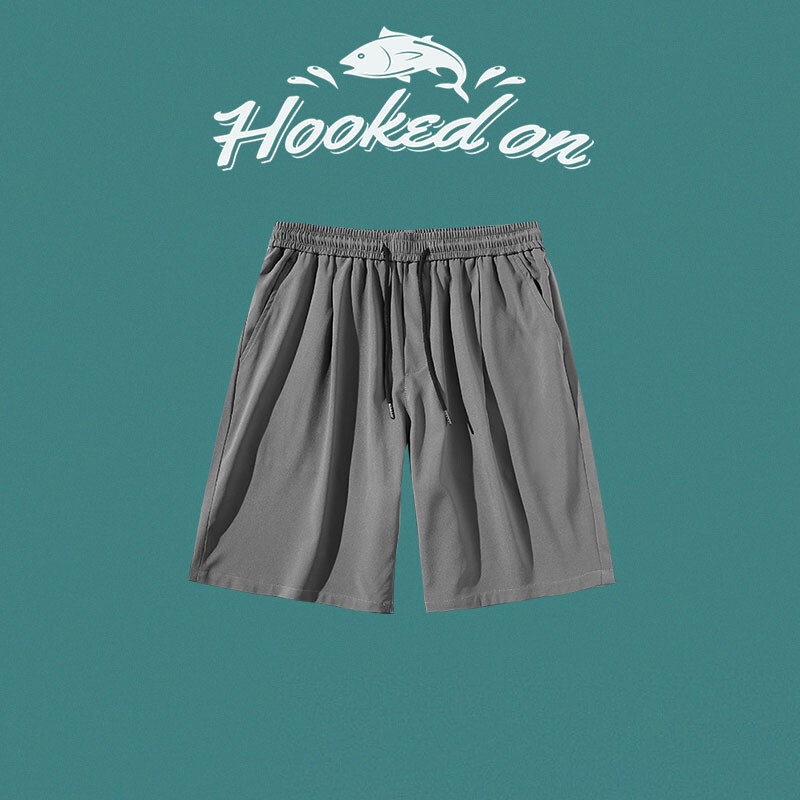 Quần short thể thao AOKANG dáng rộng lưng thun co giãn cá tính thời trang dành cho nam