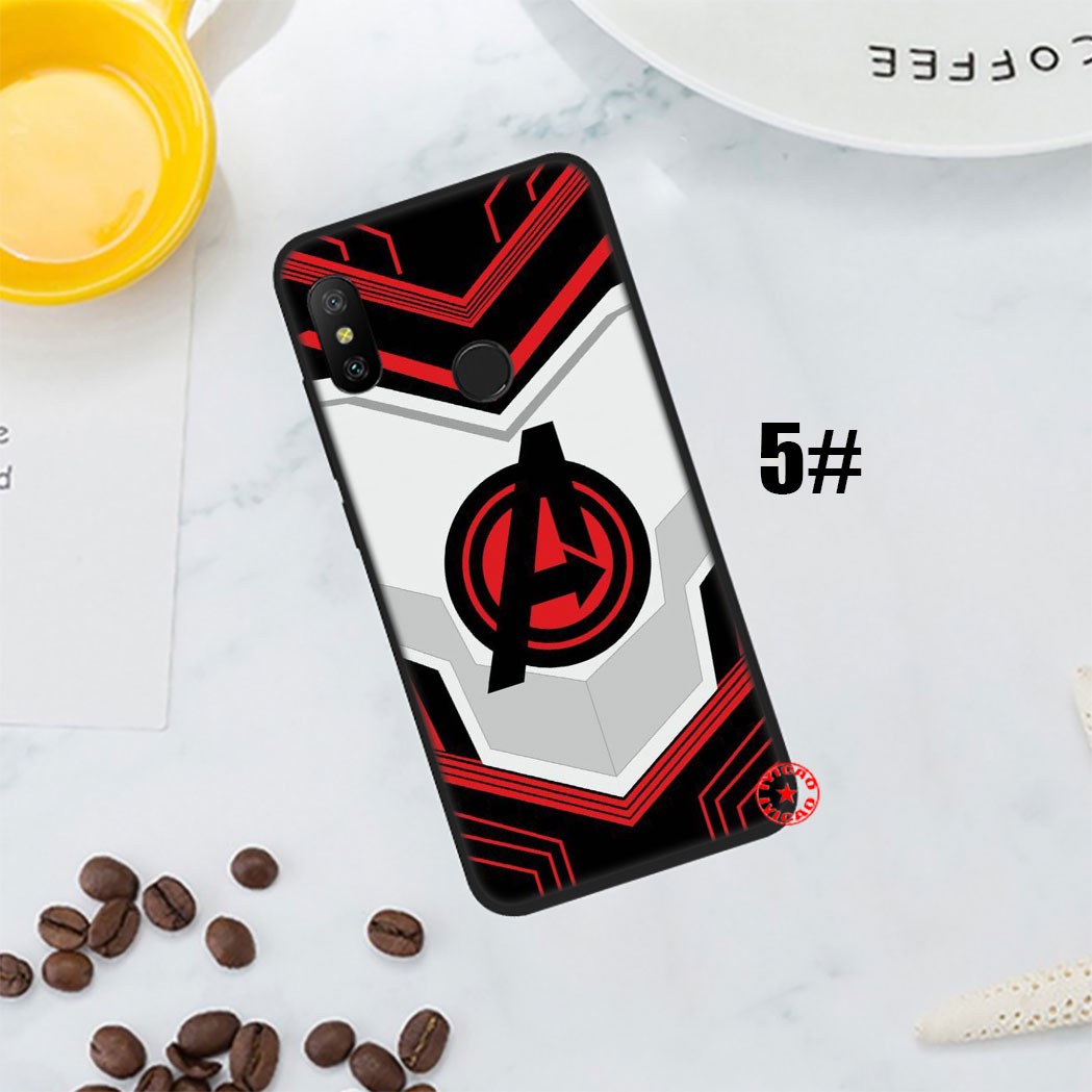 Ốp Lưng Silicone Mềm In Logo Iron Man Cho Xiaomi Redmi S2 Go 9a 8a 7a 6a 5a 4a 5 Plus 99qf