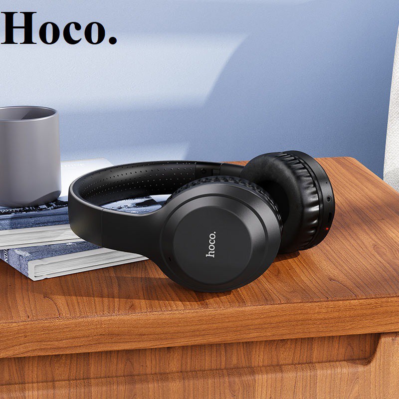 Tai nghe chụp tai bluetooth không dây hỗ trợ thẻ nhớ chính hãng Hoco W30 | BigBuy360 - bigbuy360.vn