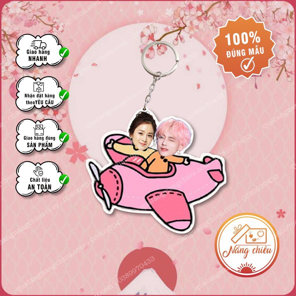 Móc khóa cặp đôi, couple, tình yêu cắt ghép ảnh theo yêu cầu, đa dạng mẫu mã cho khách lựa chọn