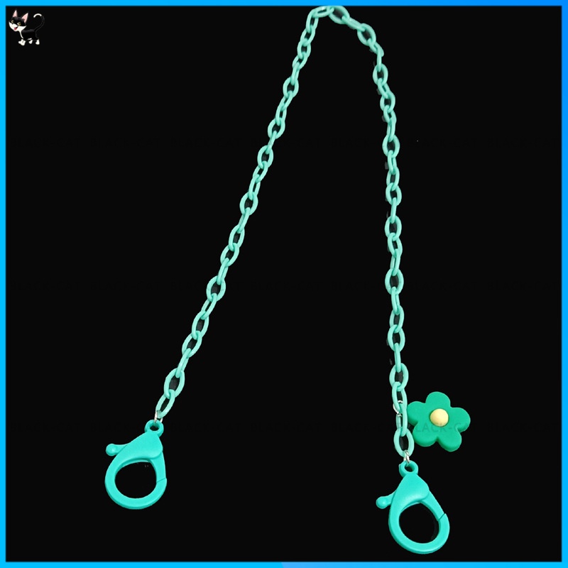 Dây Đeo Mắt Kính Chống Thất Lạc Bằng Acrylic Họa Tiết Hoa Dễ Thương