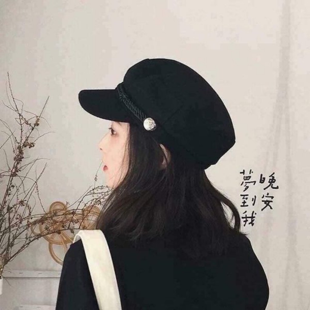 Mũ Nồi❤️ Mũ nón thủy thủ BERET hàn quốc phối da sang chảnh siêu xinh