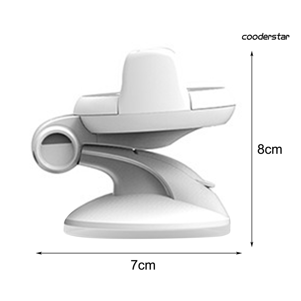 Giá đỡ điện thoại xoay 360 độ có giác hút gắn bảng điều khiển xe hơi thông dụng