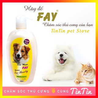 Sữa tắm chó mèo FAY siêu mượt Giá rẻ